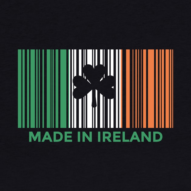 st patricks day made in ireland by HBfunshirts